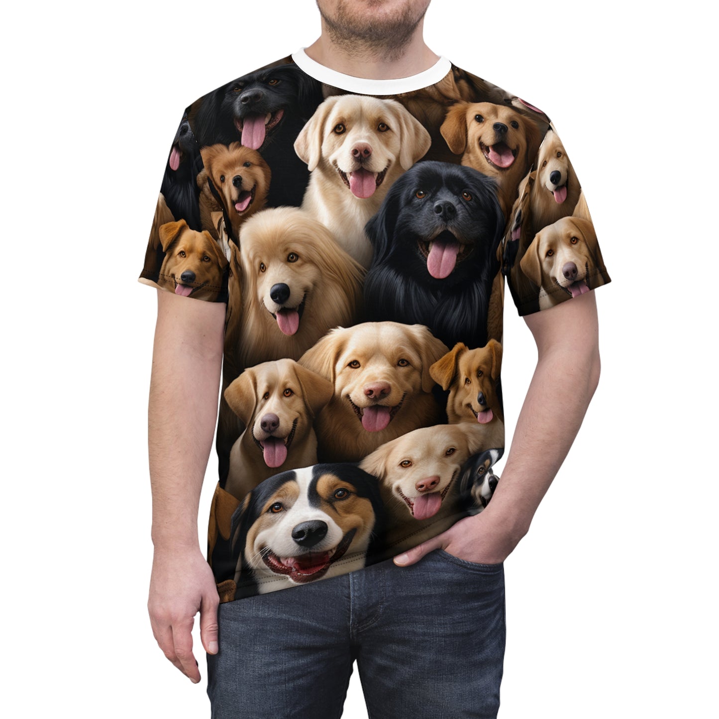 Sniff Snazzy Photo Blend Tee - Dog Breed Fashion T-shirt