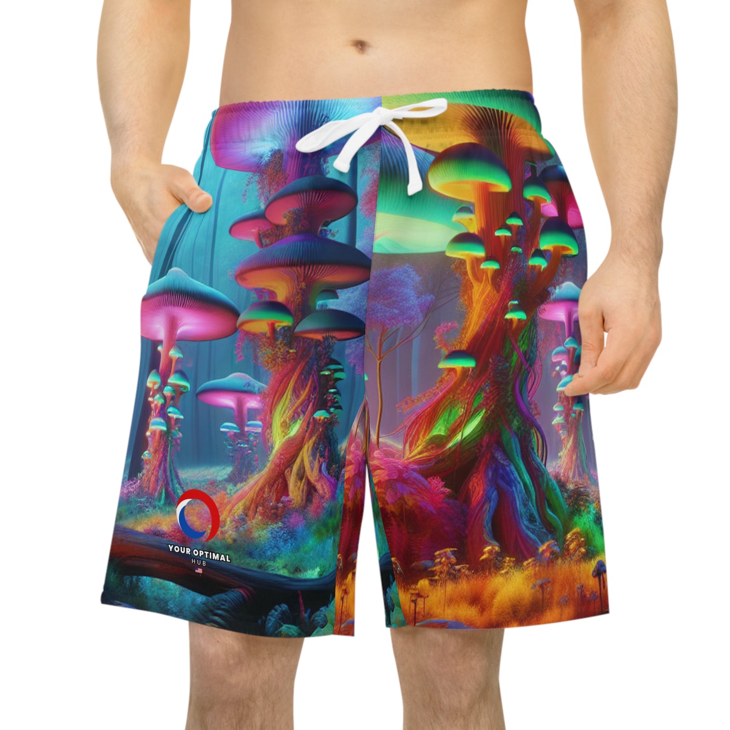 Emilia Strozzi - Psychedelic Streetwear Shorts