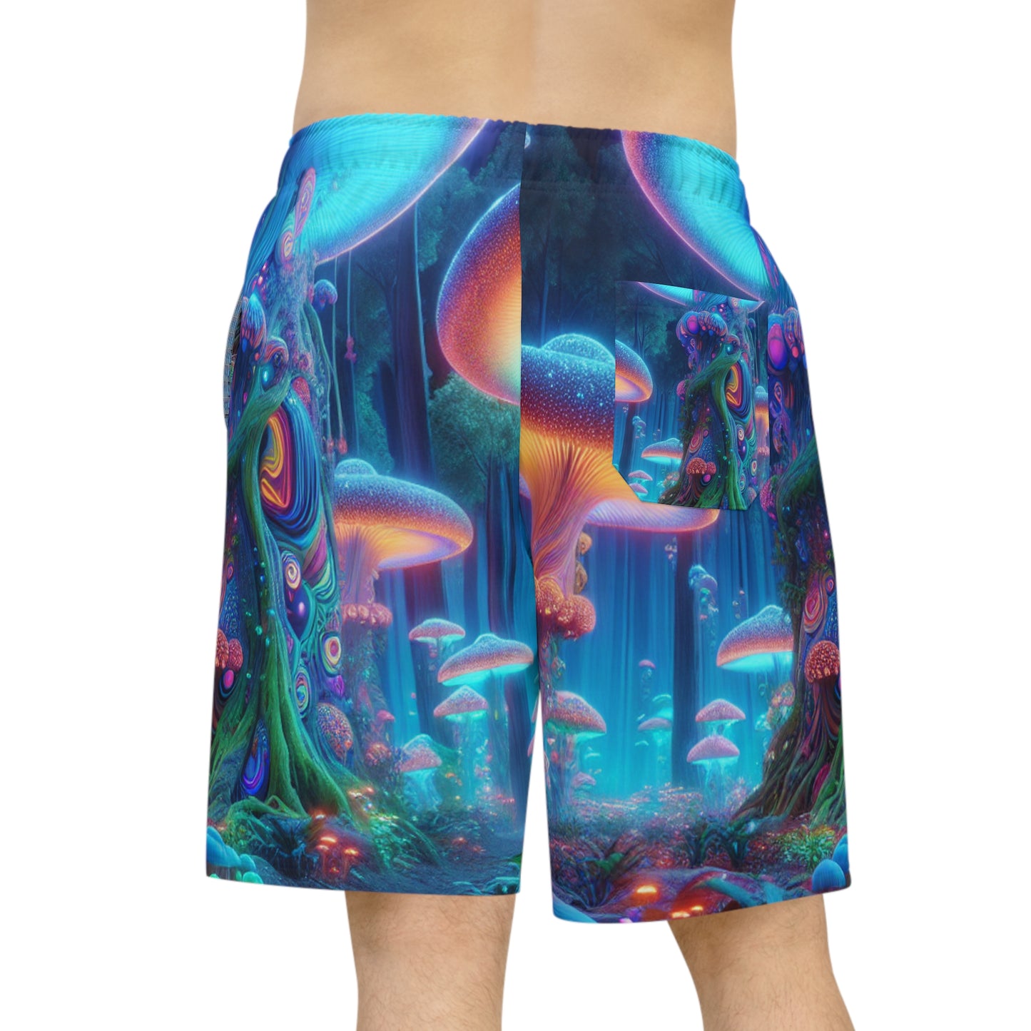 Lorenzo Crescenza - Psychedelic Streetwear Shorts