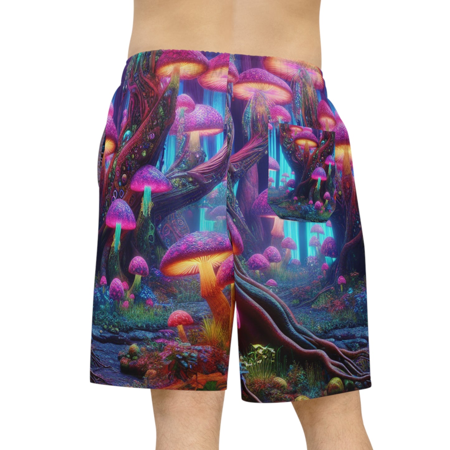 Fidelia Rossini - Psychedelic Streetwear Shorts