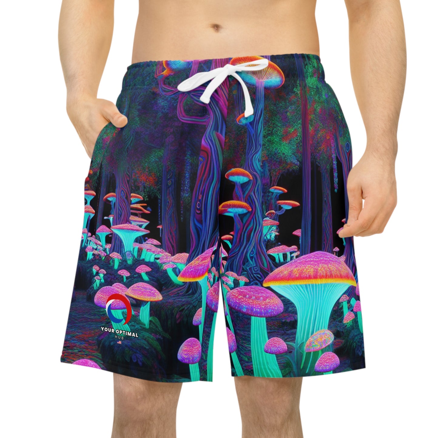 Isabella DaVinci - Psychedelic Streetwear Shorts