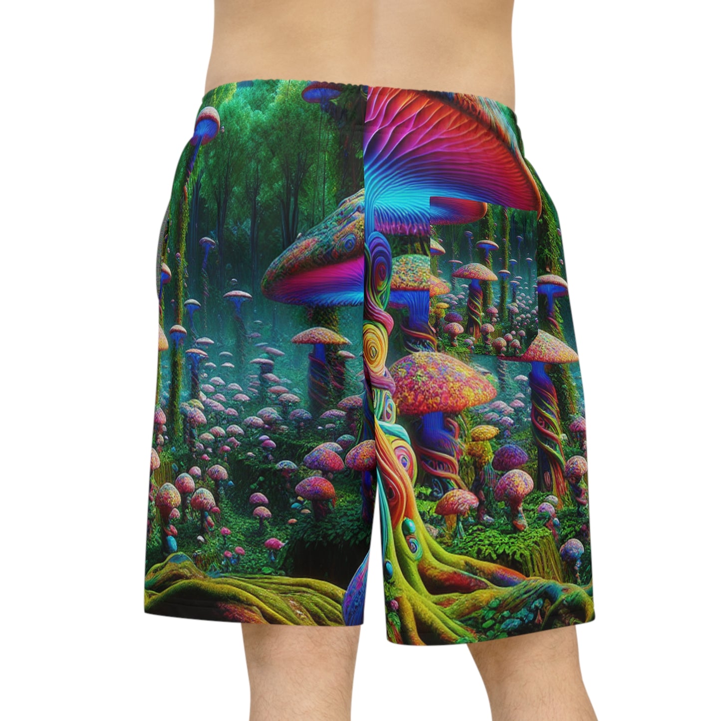 Isabella Remareo - Psychedelic Streetwear Shorts