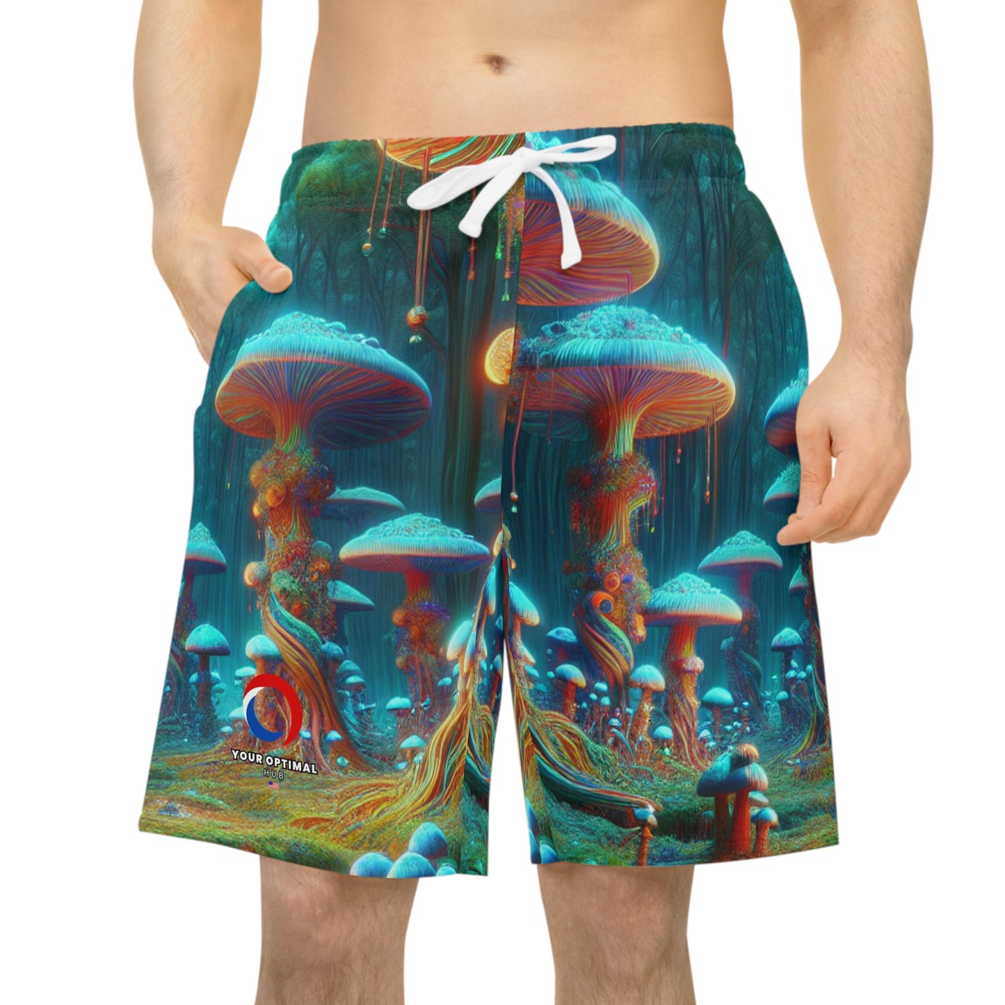 Anselmo Bellini - Psychedelic Streetwear Shorts