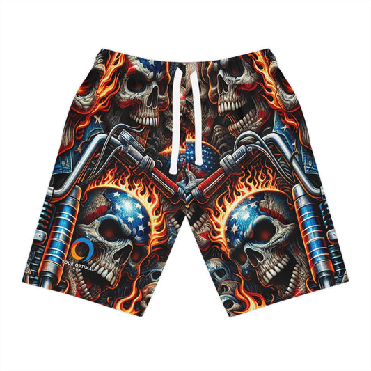 Inferno Spectacle Shorts - Patriotic Streetwear