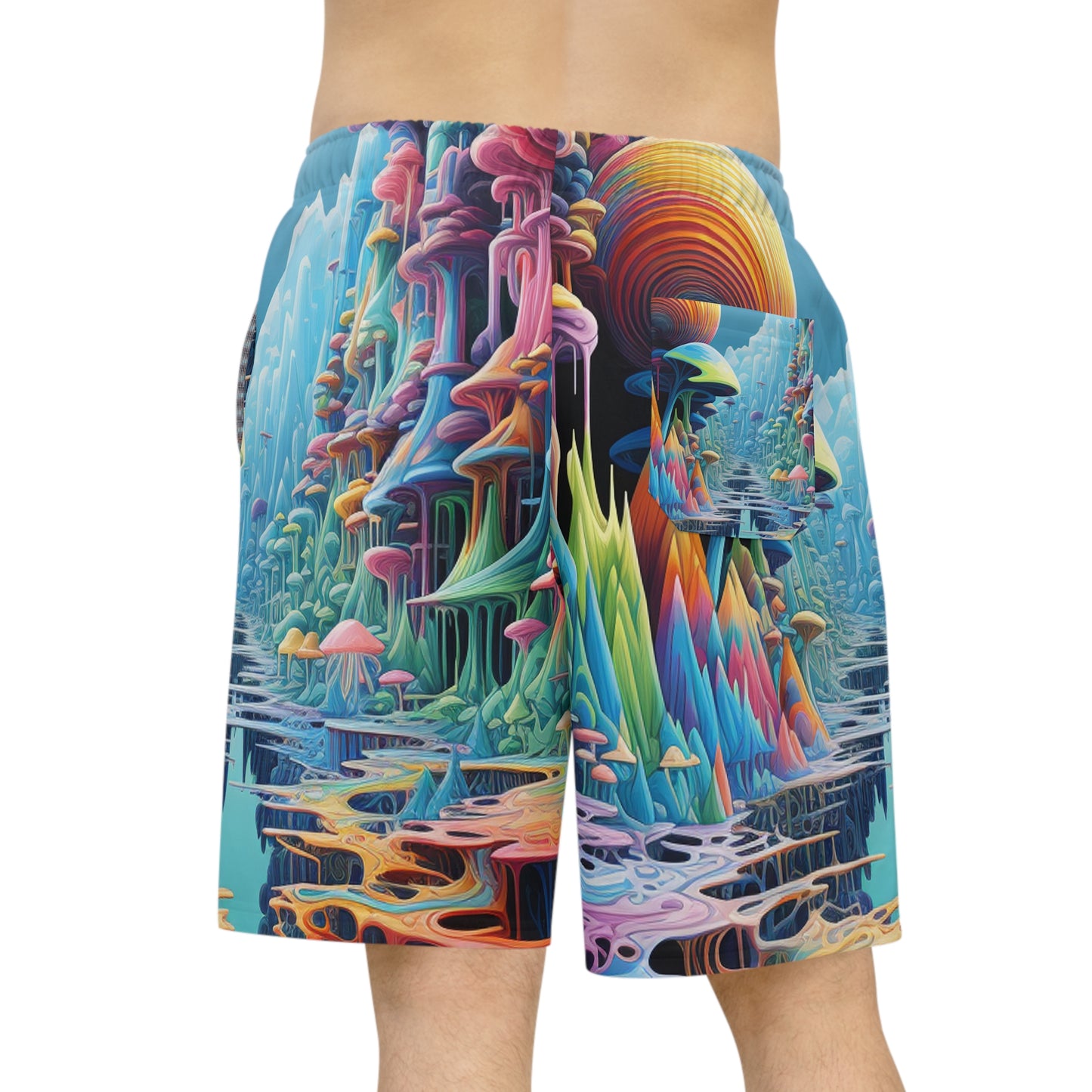 Antonio Bellamore - Psychedelic Streetwear Shorts