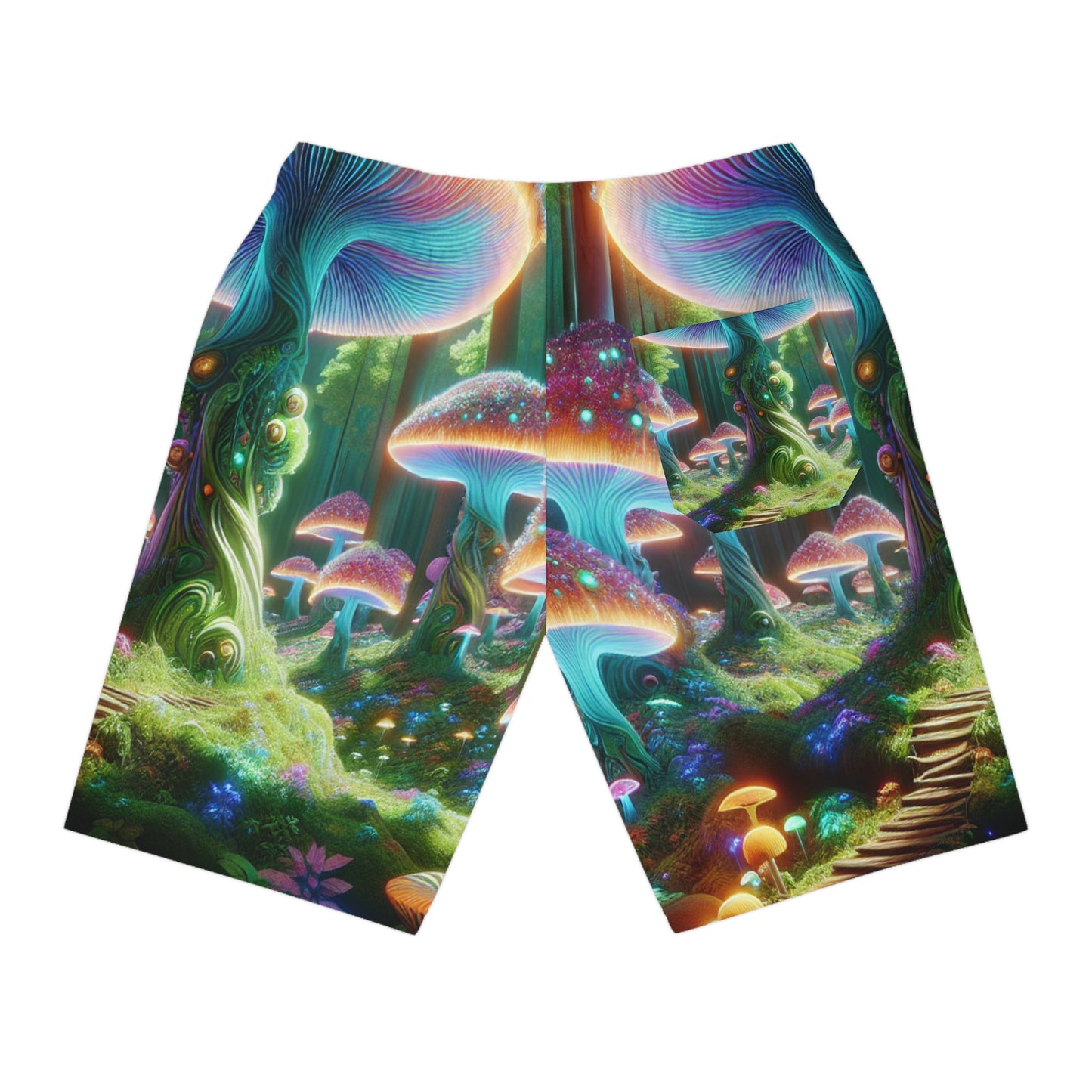 Ambrosia Delvecchio - Blacklight Reactive Shorts