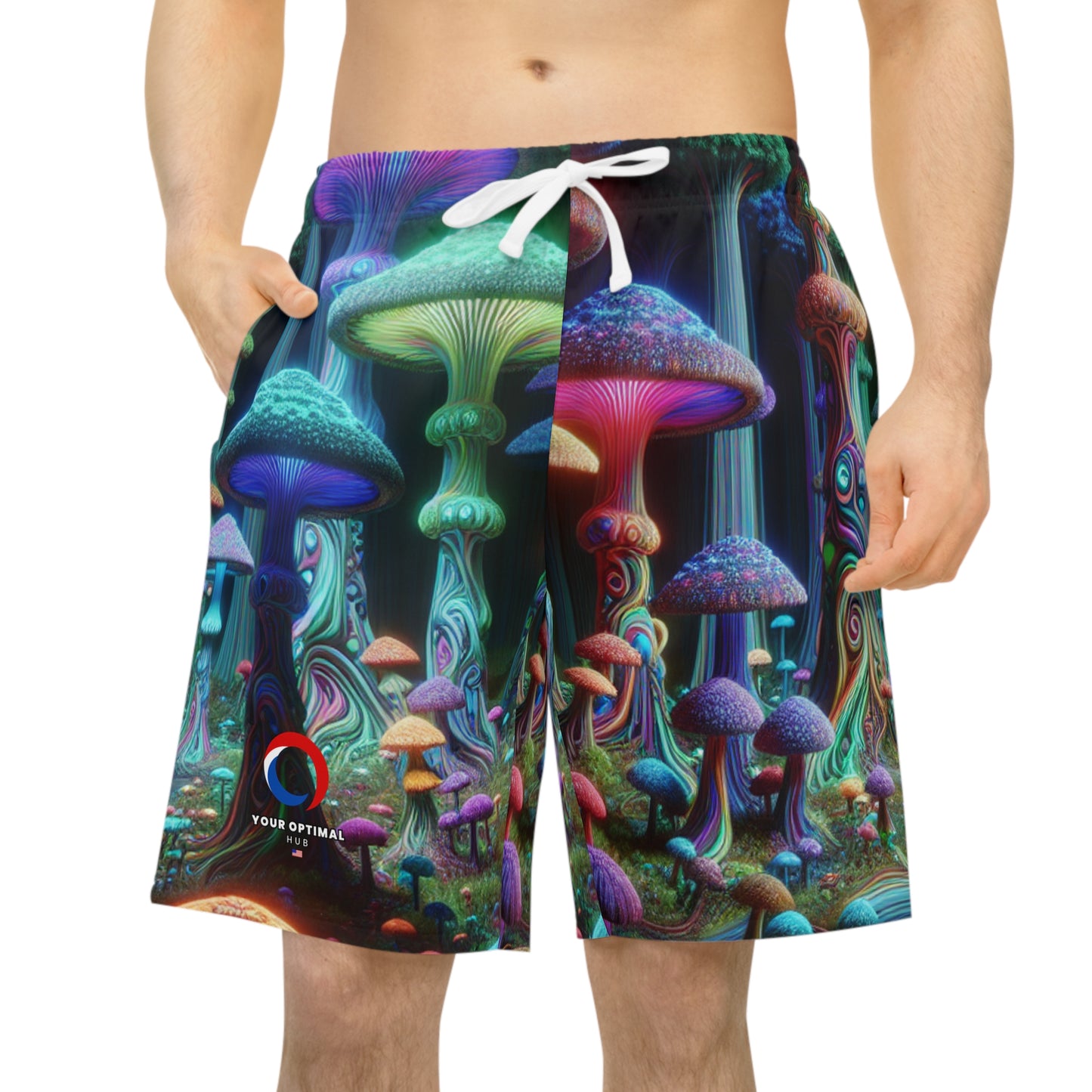 Isabella Cortese - Psychedelic Streetwear Shorts