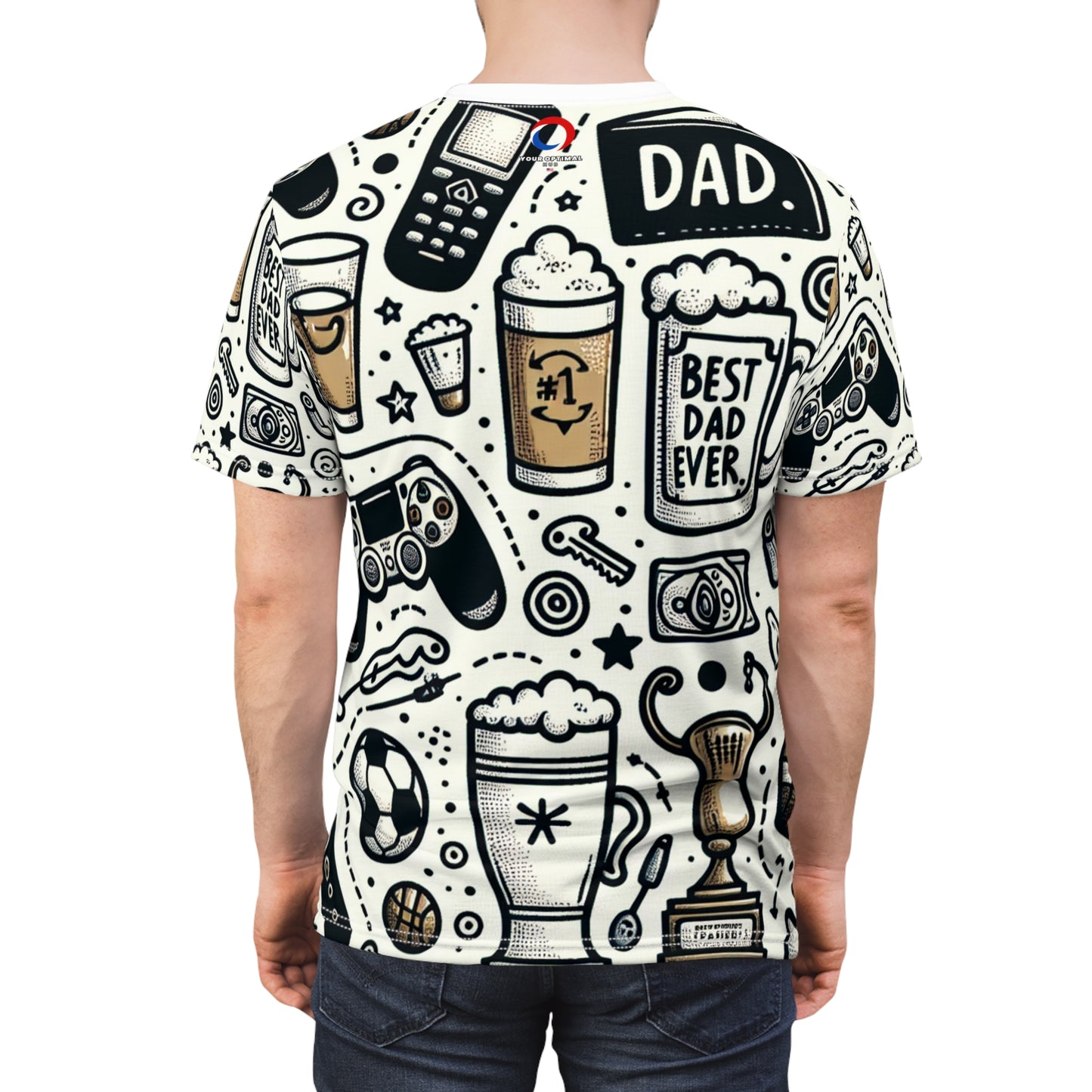 Father’s Day Tribute T-Shirt - King Dad, Family Photographer, BBQ Chef, Style Enthusiast - Father's Day Tee