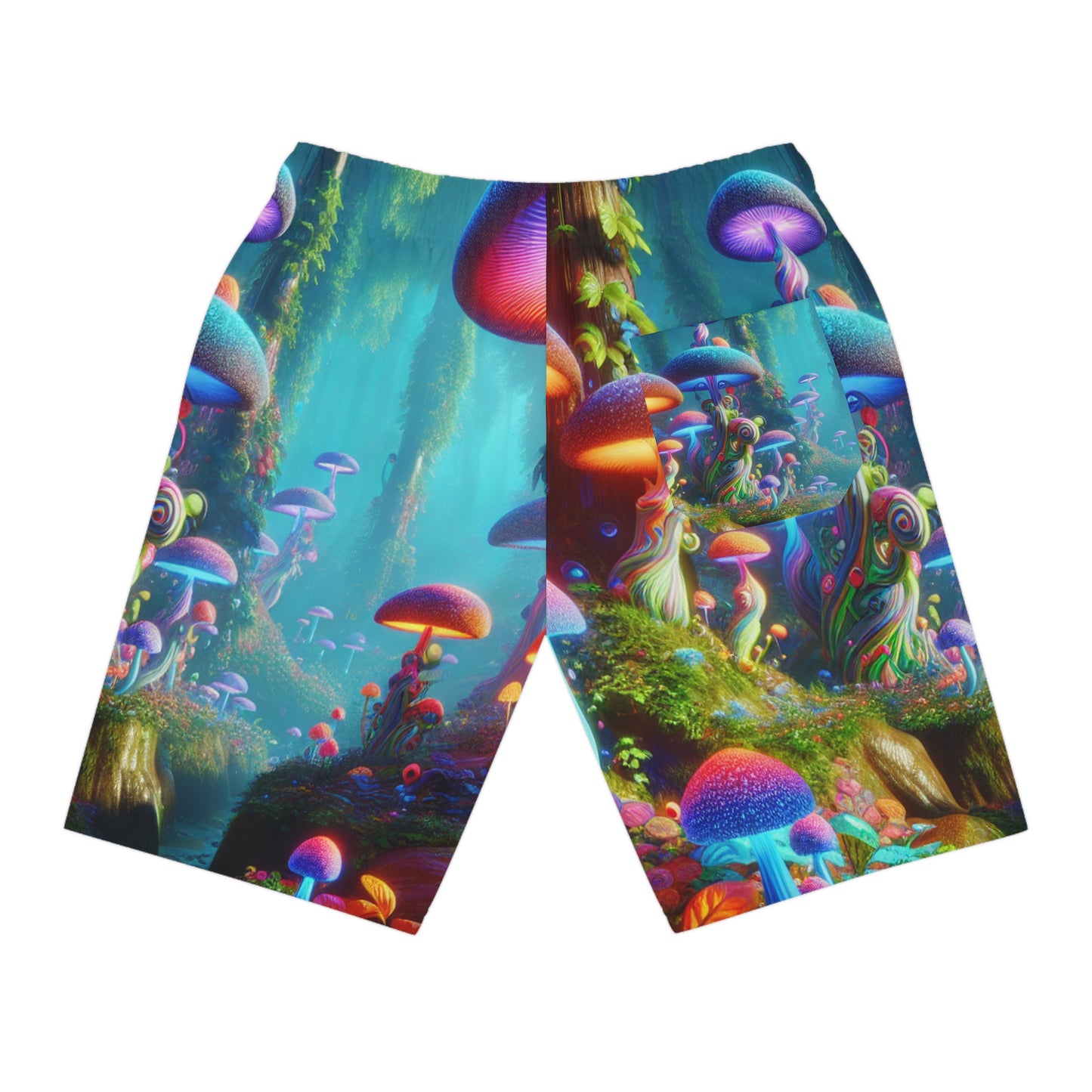 Isabella Caravaggio - Psychedelic Streetwear Shorts