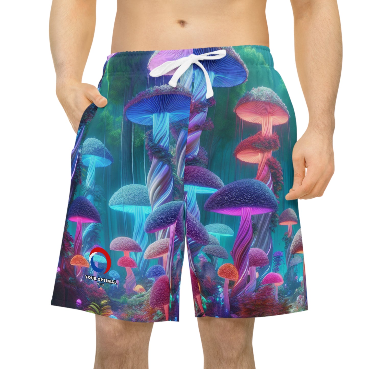 Celestina Duval - Psychedelic Streetwear Shorts