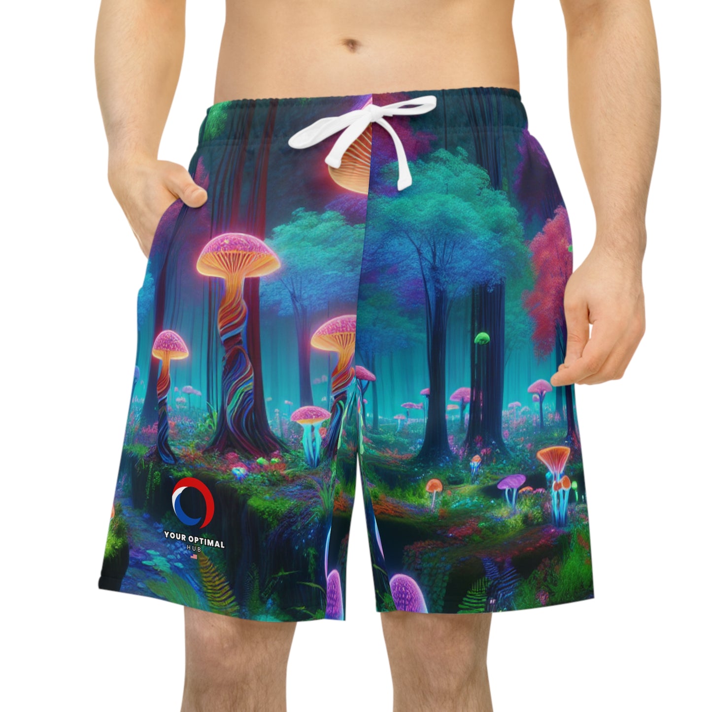 Caterina Vanetti - Psychedelic Streetwear Shorts