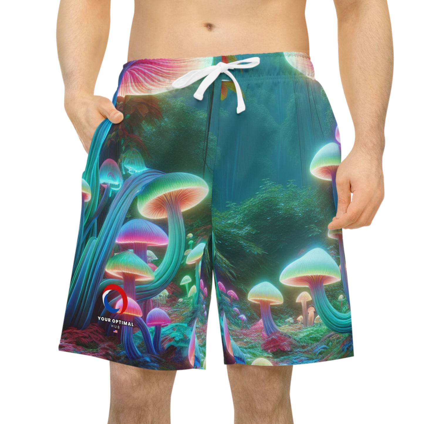 Eliana Fioravante - Psychedelic Streetwear Shorts