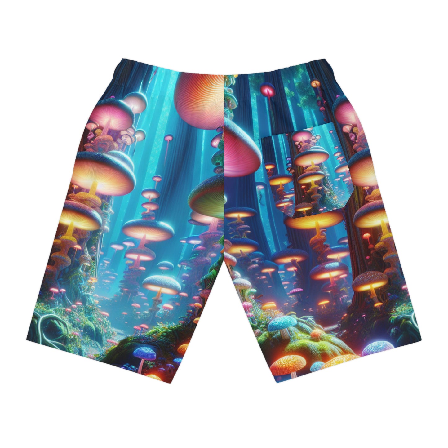 Isabella Carracci - Psychedelic Streetwear Shorts