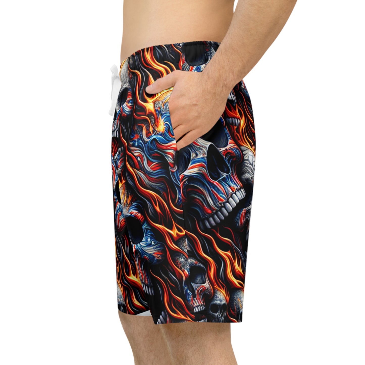 Spectral Fury Shorts - Bold Patriotic Apparel