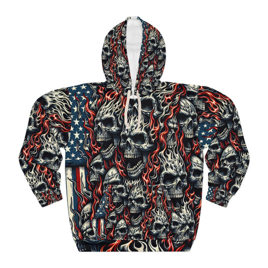 Luminous Legion Hooded Inferno - Patriot Blaze Hoodie