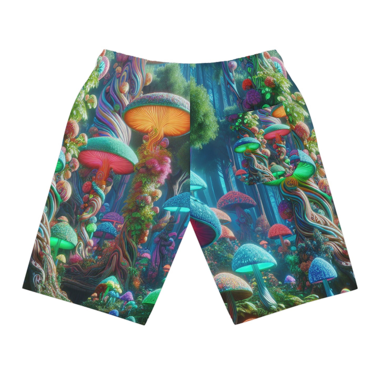 Leonardo Mancini - Psychedelic Streetwear Shorts