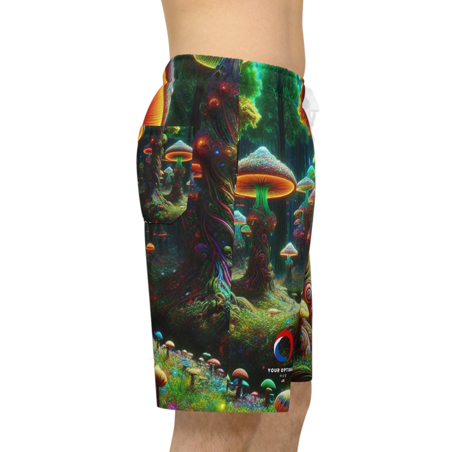 Isabella Dal Ponte - Blacklight Reactive Shorts