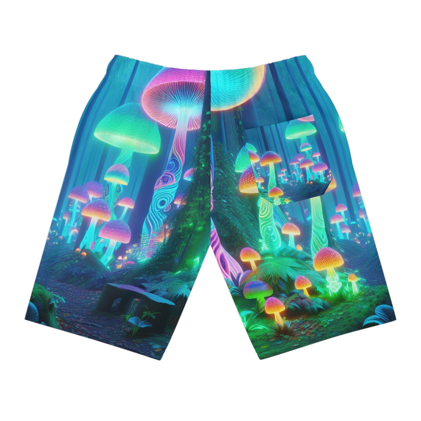 Isabella Vanucci - Psychedelic Streetwear Shorts