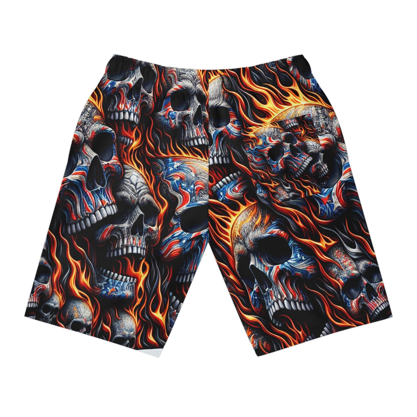 Spectral Fury Shorts - Bold Patriotic Apparel