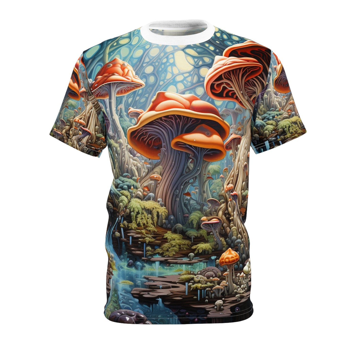 Benedetta Caravaggio - Trippy Surreal Camouflage Tee