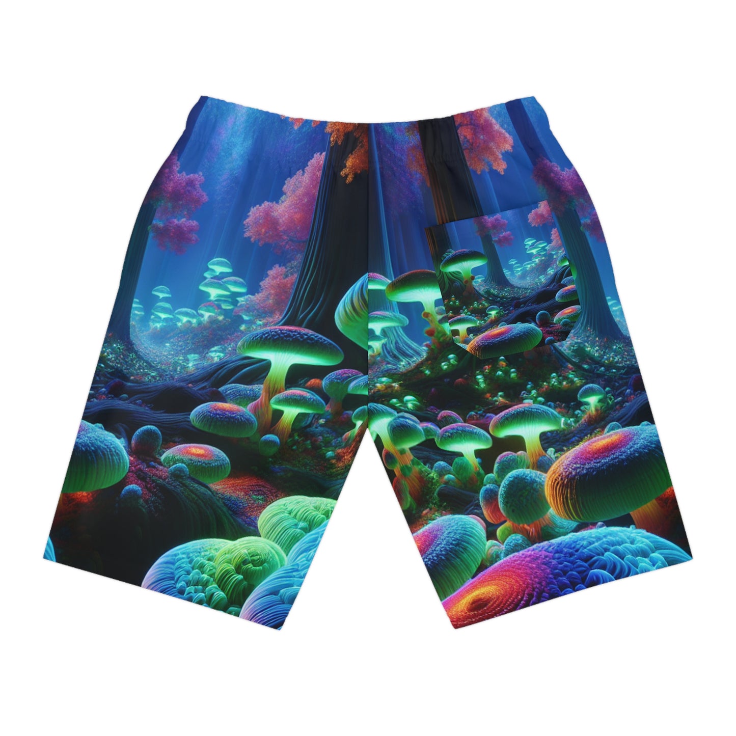 Mariana Delacroix - Psychedelic Streetwear Shorts