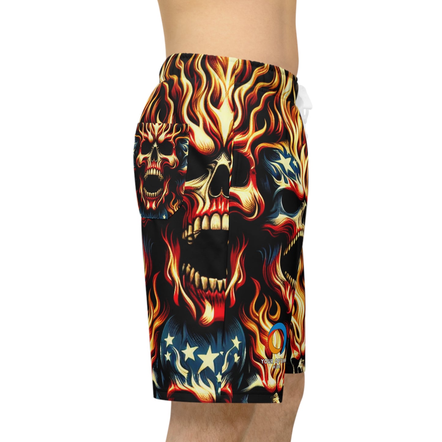 Inferno Patriot Shorts - Bold Patriotic Apparel