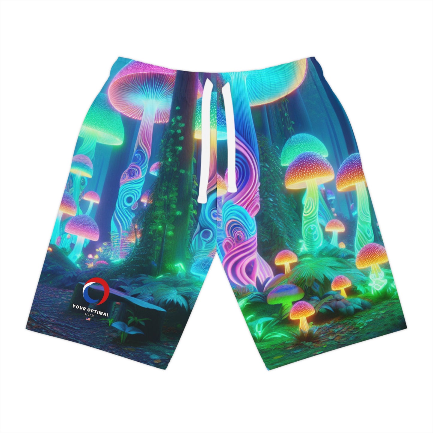 Isabella Vanucci - Psychedelic Streetwear Shorts