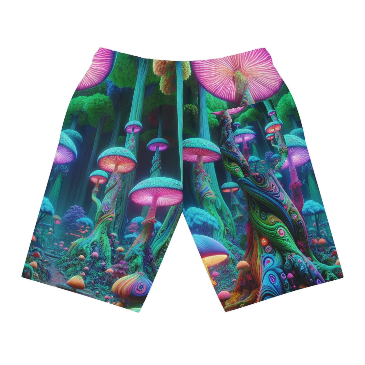 Leonora Chiavelli - Psychedelic Streetwear Shorts