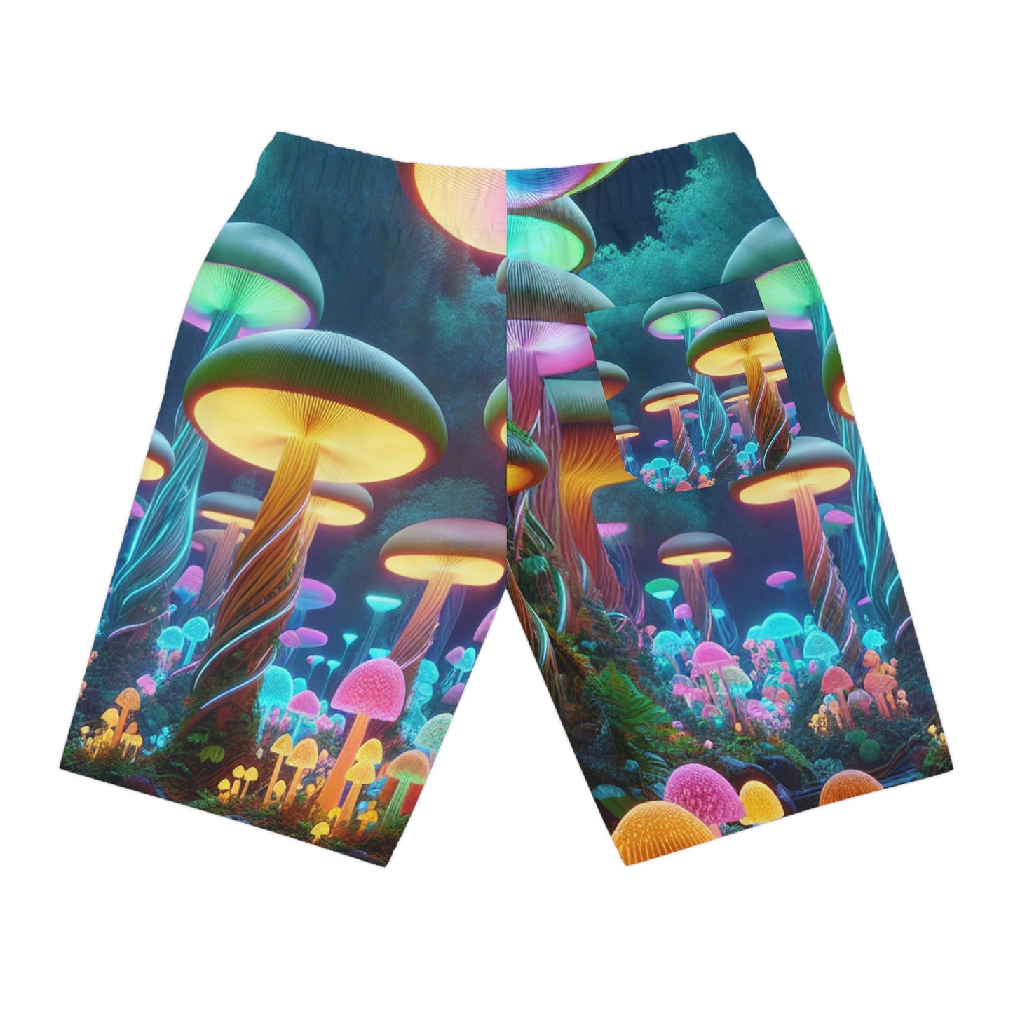 Emilia Donatelli - Psychedelic Streetwear Shorts