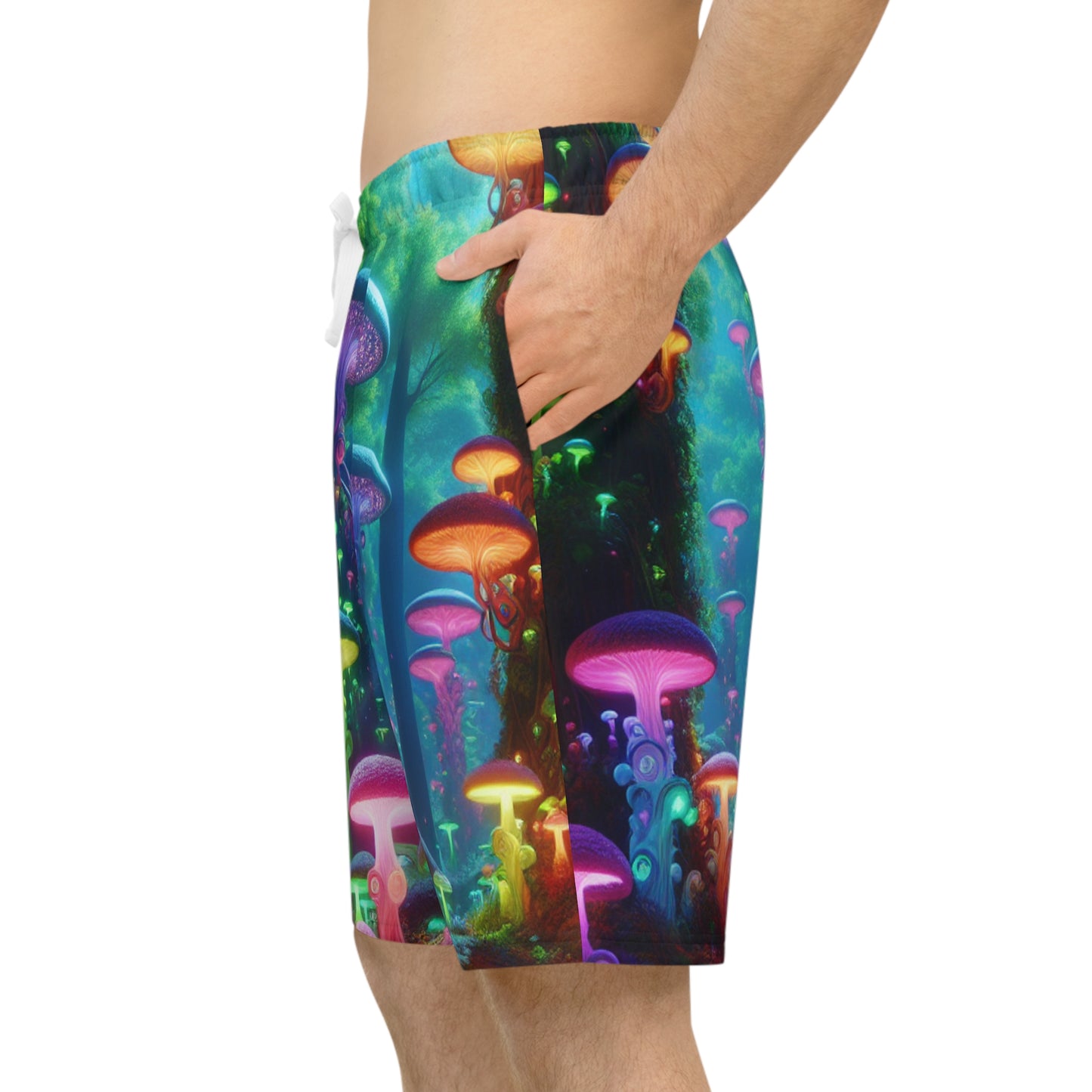 Theodora Florian - Blacklight Reactive Shorts