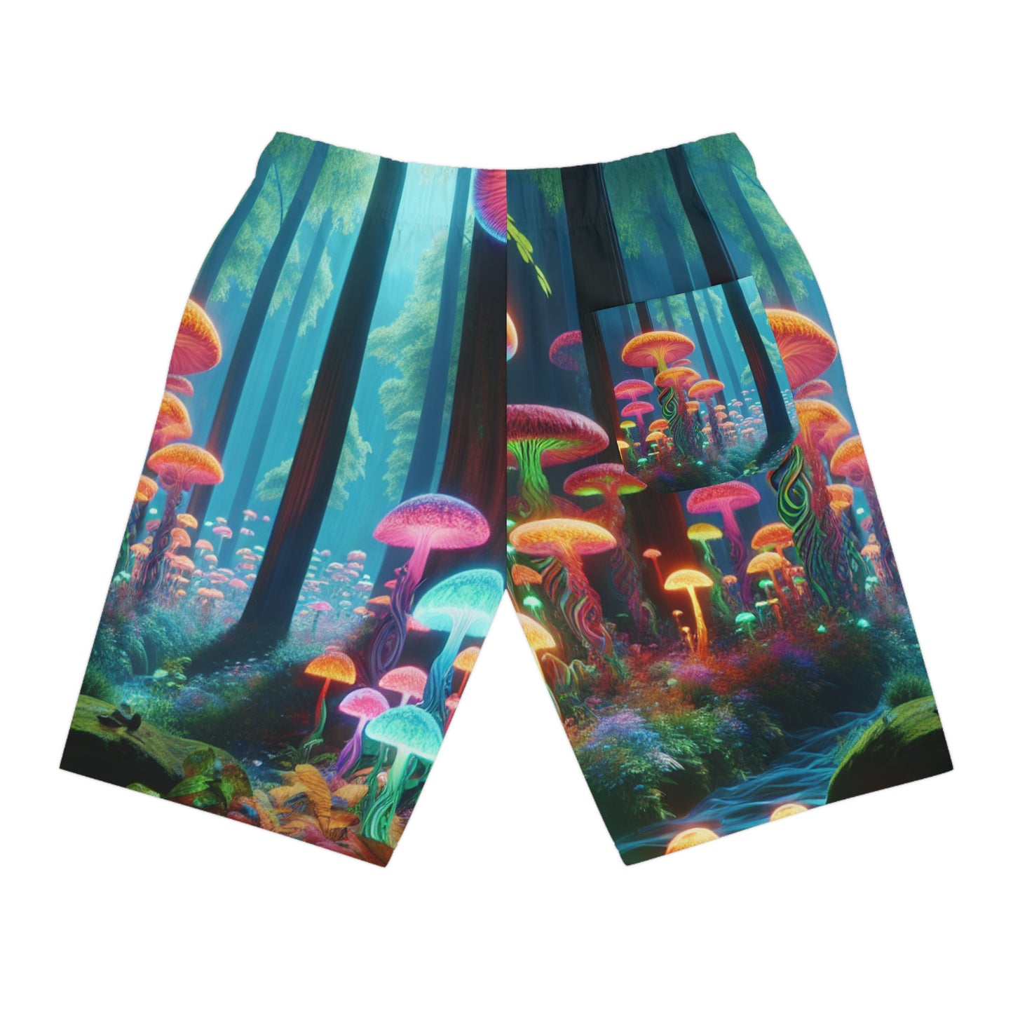 Benedetto Cortona - Blacklight Reactive Shorts