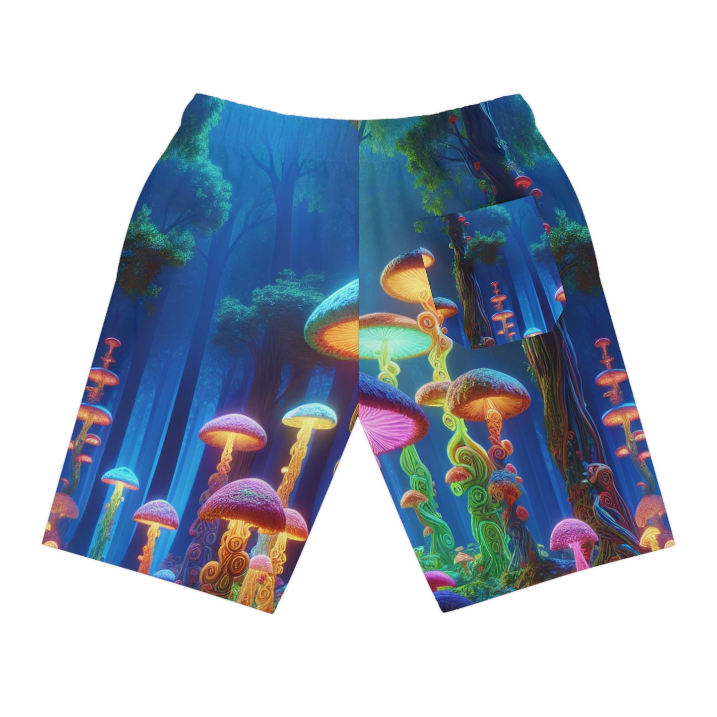 Isabella van Eglantine - Blacklight Reactive Shorts