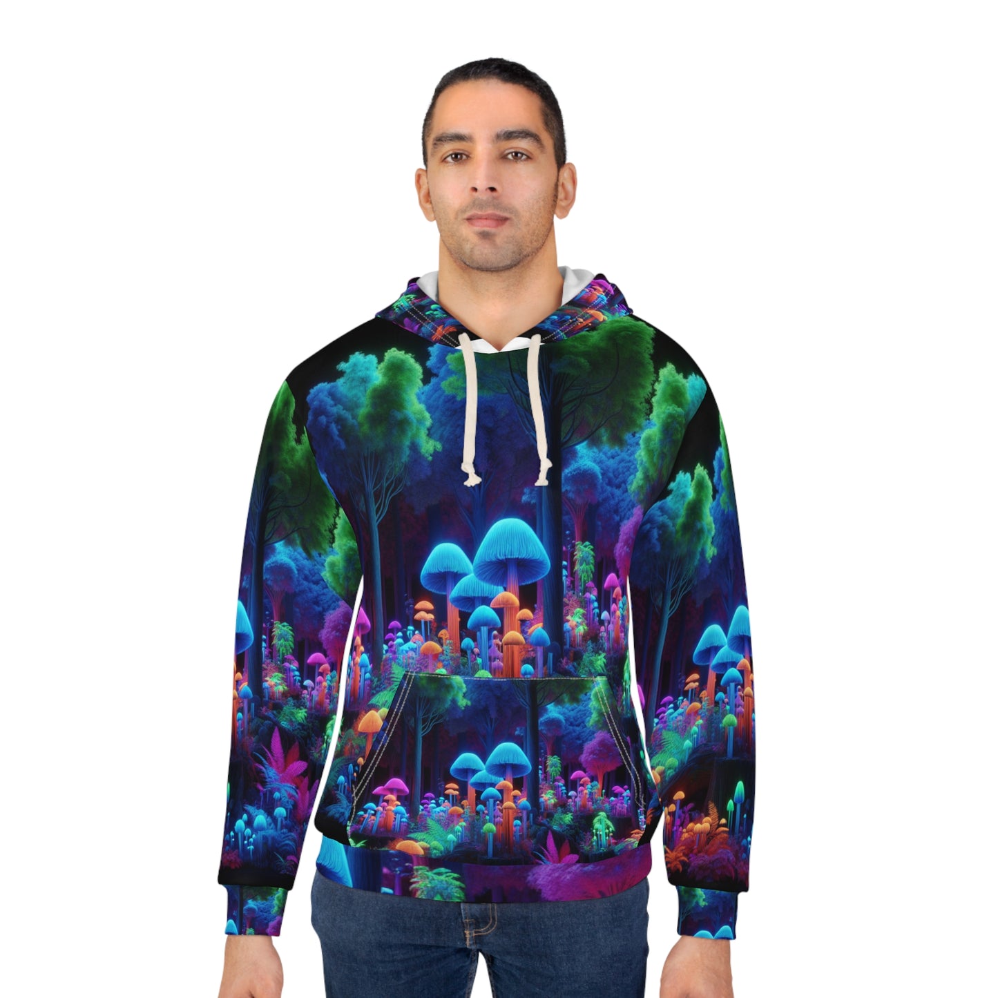 Arabella Foscari - Blacklight Reactive Hoodie