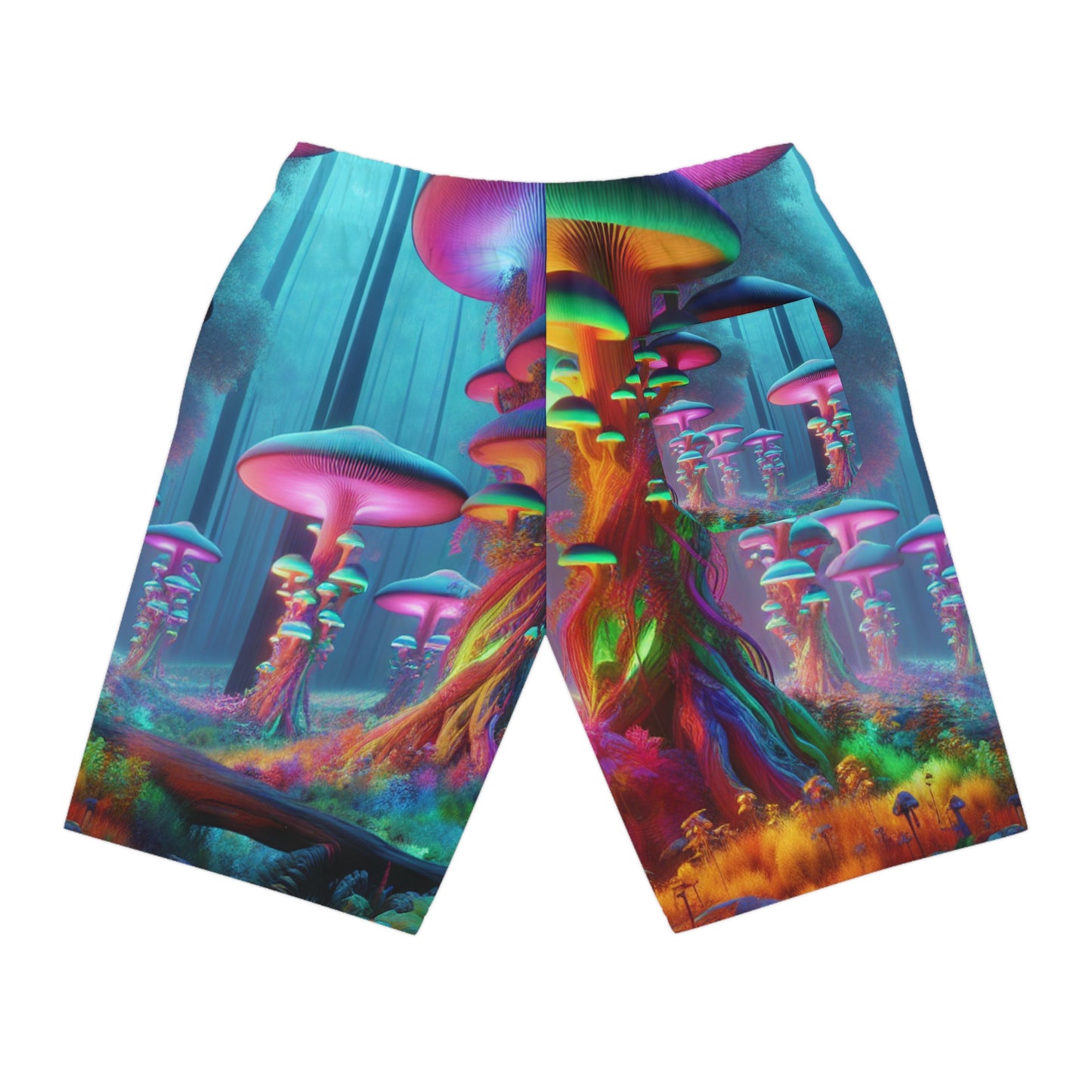 Emilia Strozzi - Psychedelic Streetwear Shorts