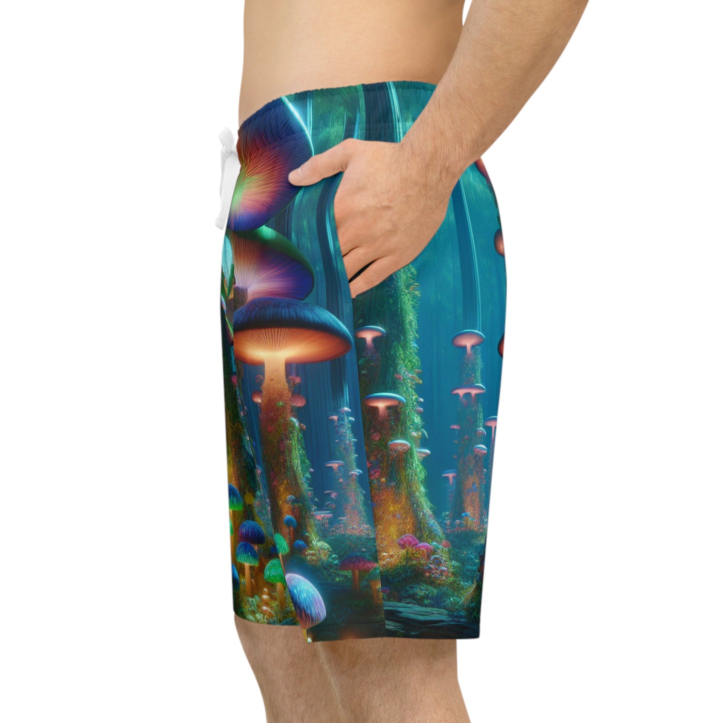 Benedicta Verdana - Blacklight Reactive Shorts