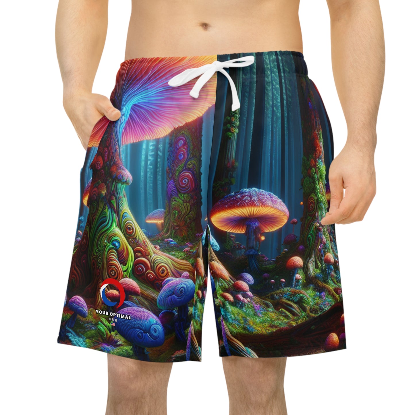 Giovanni Belluci - Psychedelic Streetwear Shorts