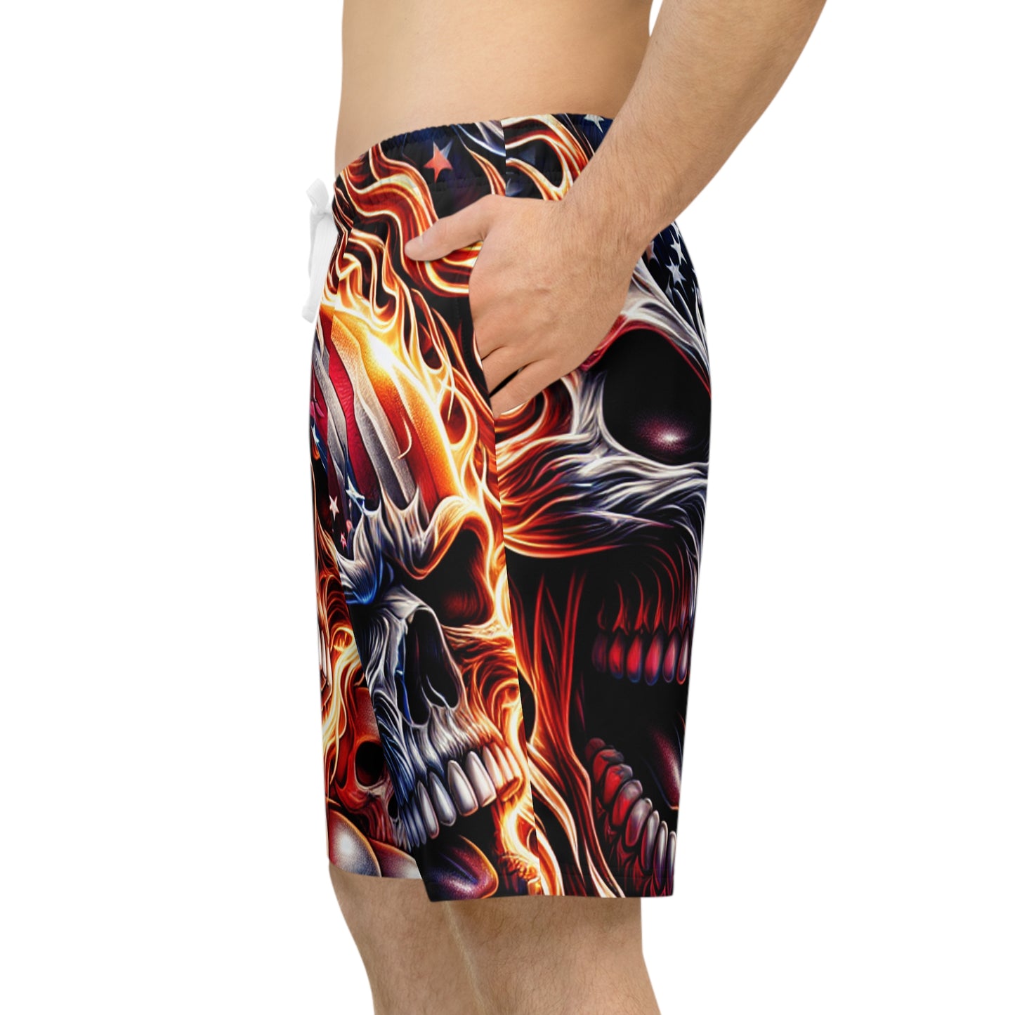 Incandescence Patriot Shorts - Patriotic Streetwear