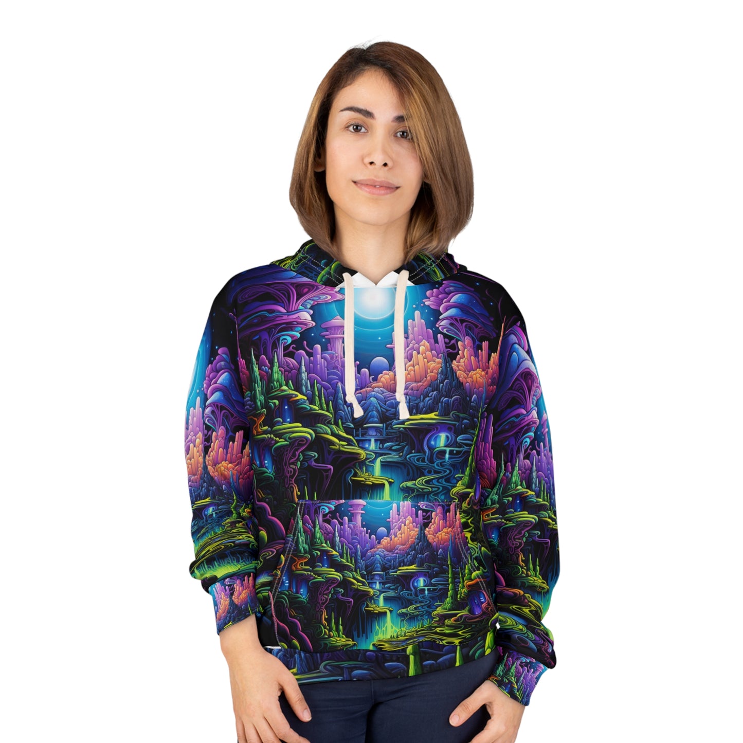 Eleanor Castelluci - Psychedelic Streetwear Hoodie