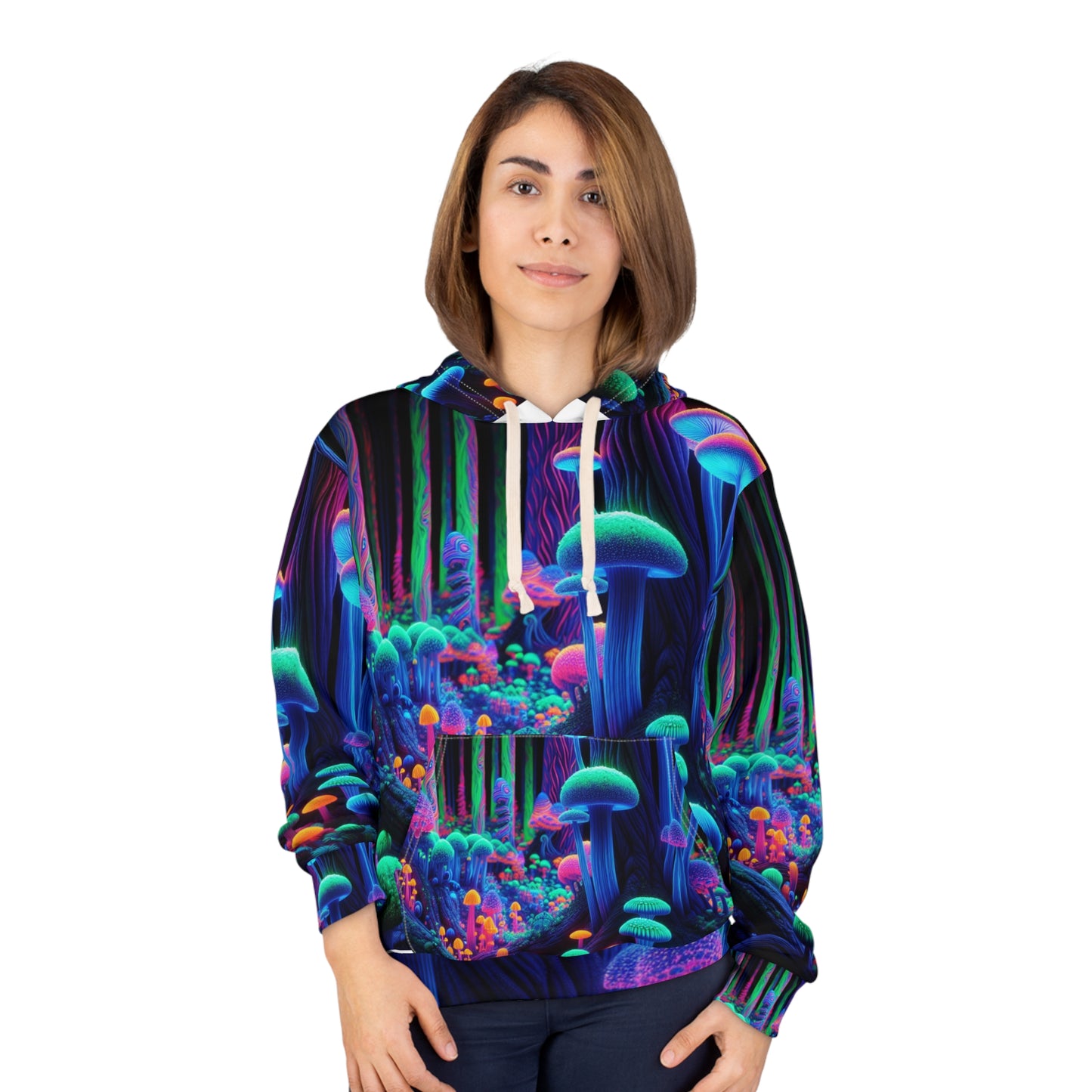 Isabella Cascante - Blacklight Reactive Hoodie