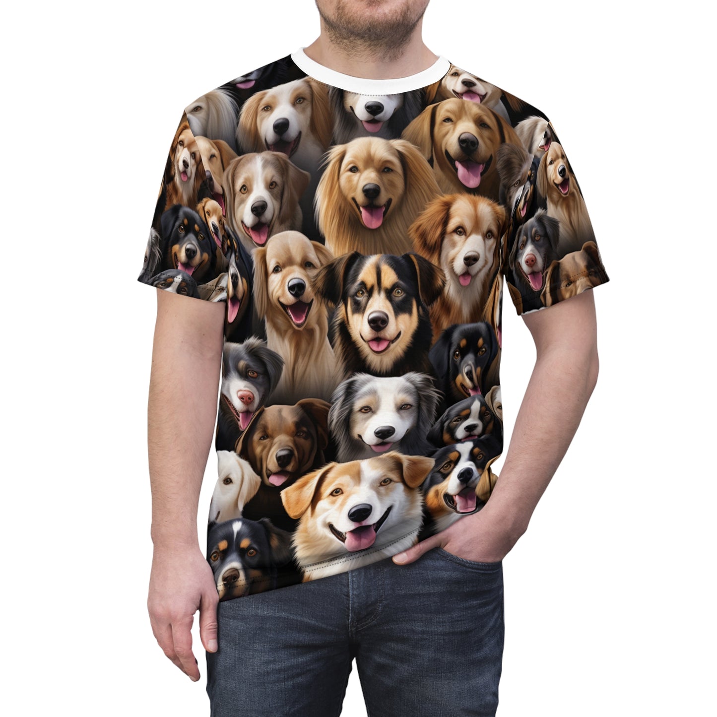 Fur Fusion Foto Frame Fashion - Dog Breed Fashion Tee