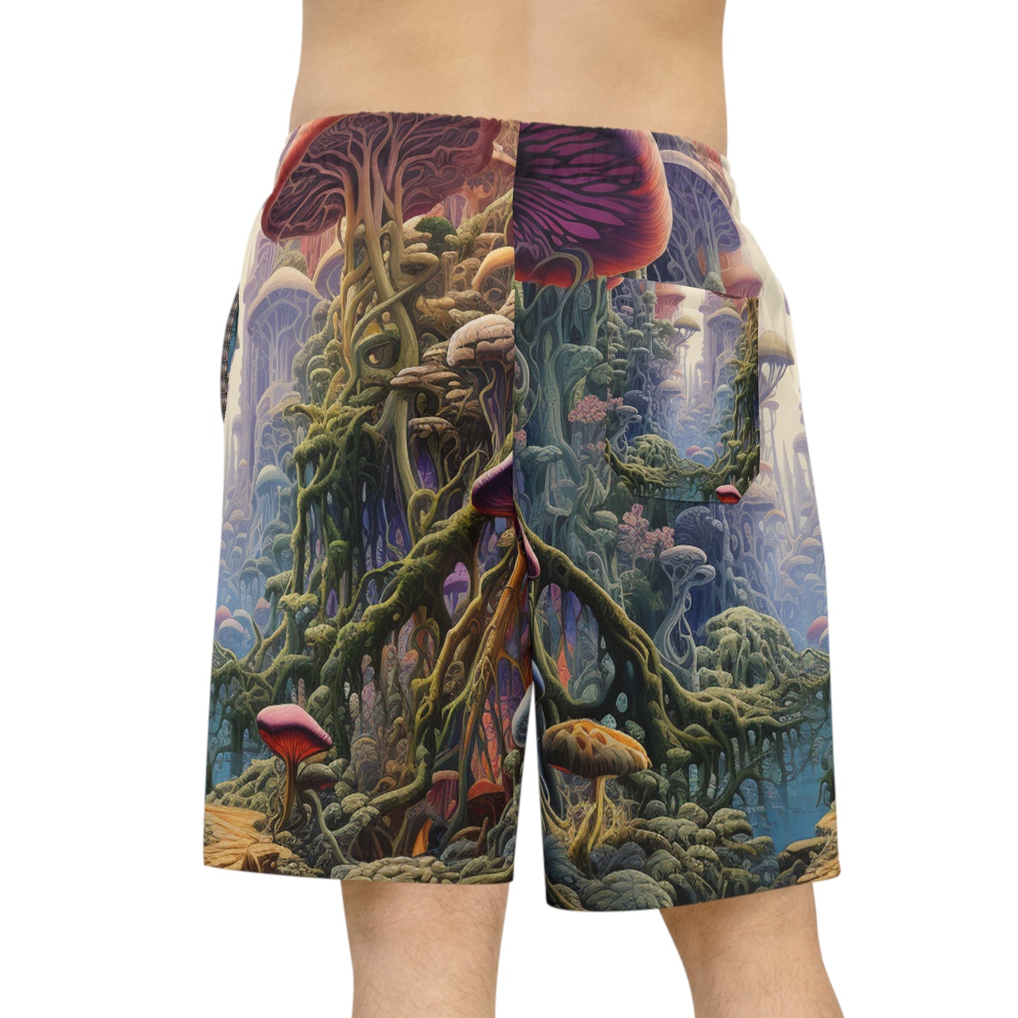 Aurelia Baroqueini - Psychedelic Streetwear Shorts