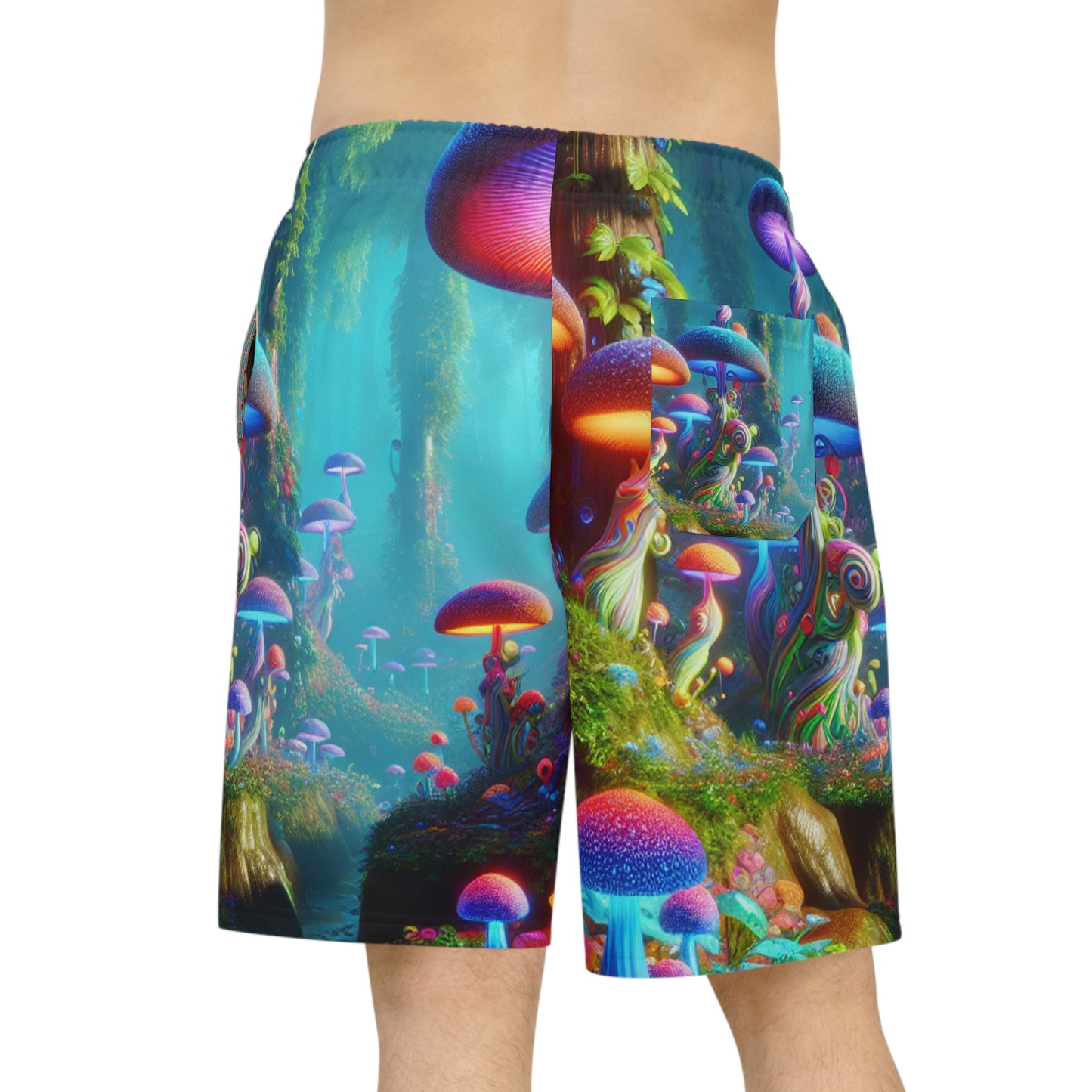 Isabella Caravaggio - Psychedelic Streetwear Shorts