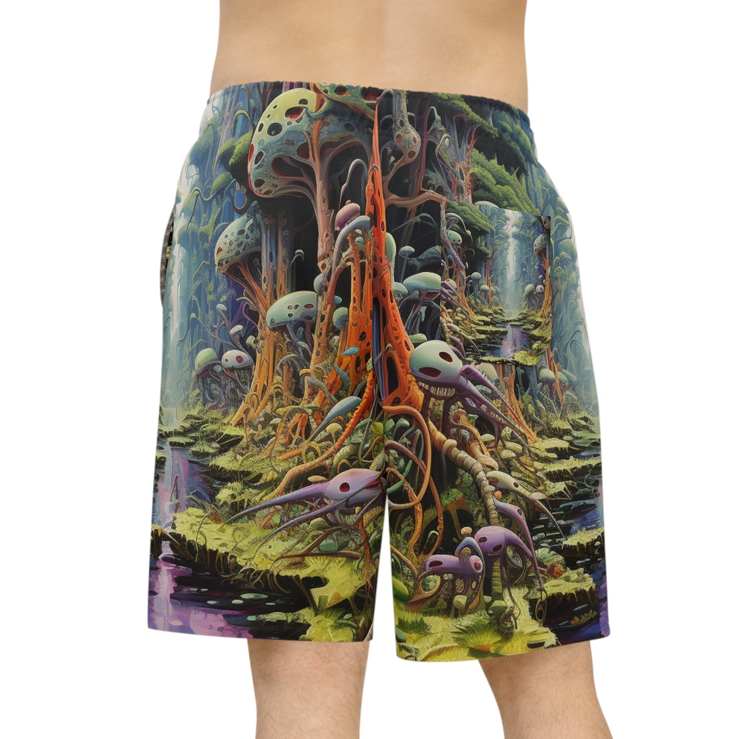 Celestino Bellini - Psychedelic Streetwear Shorts