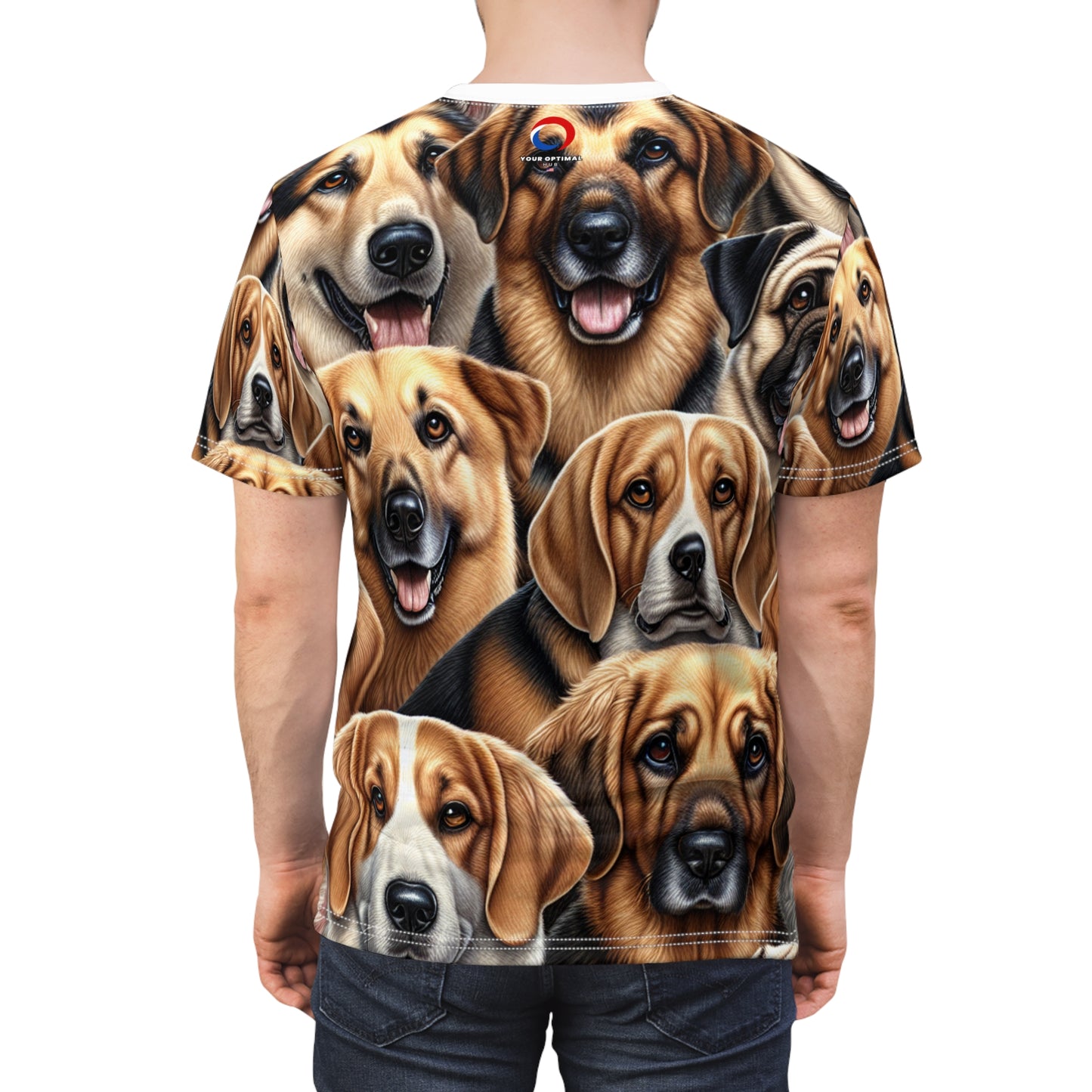 Furry Fiesta Repeater Top - Dog Breed Fashion Tee