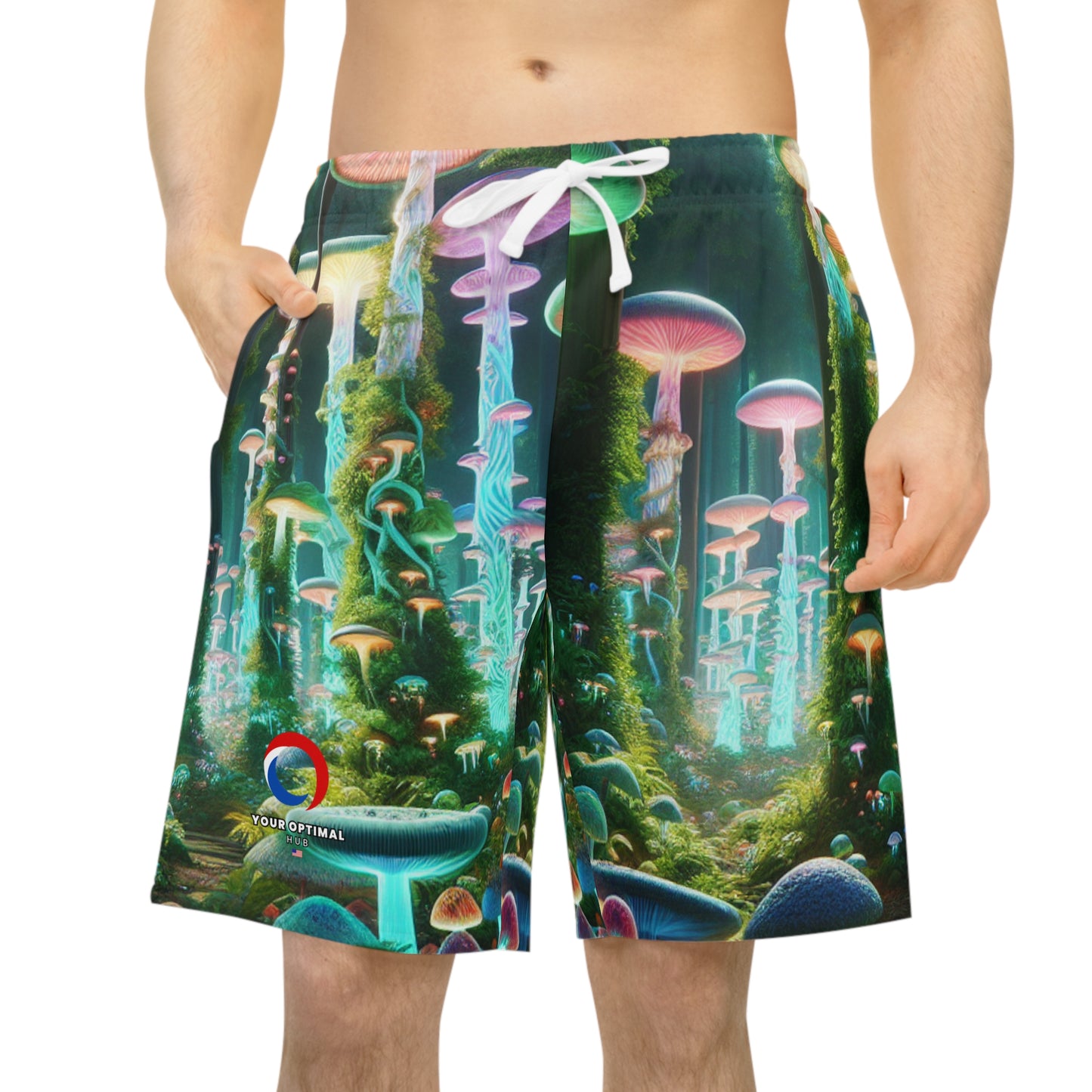 Celestina Caravaggio - Blacklight Reactive Shorts