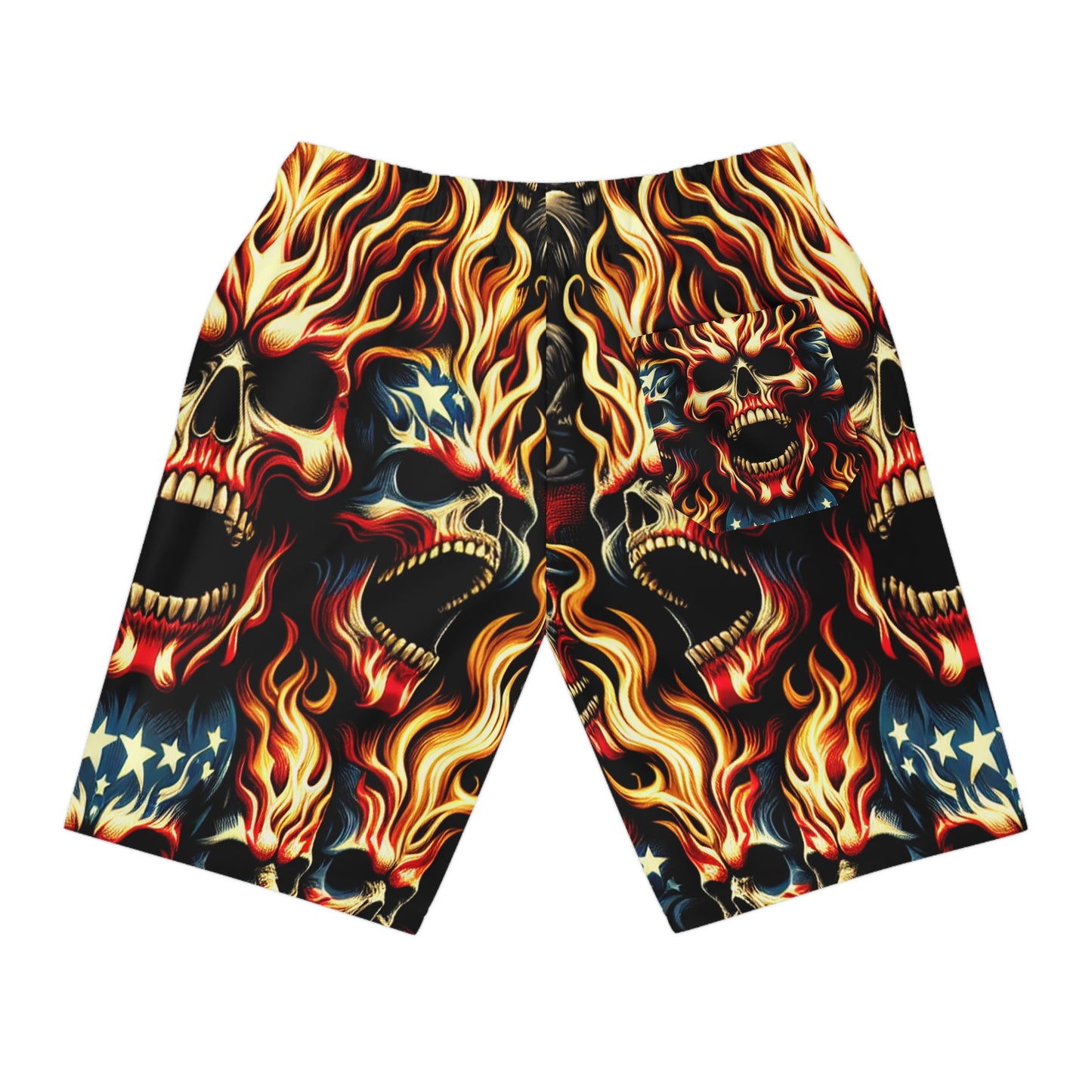 Inferno Patriot Shorts - Bold Patriotic Apparel